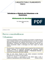 Aula 2 Introducao A Historia de Urbanismo e Iluminismo