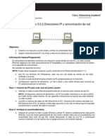 3.5.2 Direcciones IP y Comunicación de Red