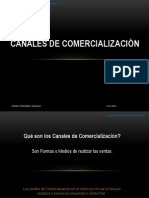 Canales de Comercializacion