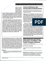 Adult Seizures and Social Outcomes of Children With Partial Complex Seizures