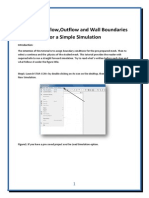 Tutorial 3: Assigning Inflow, Outflow and Wall Boundaries For A Simple Simulation