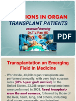 INFECTIONS IN ORGAN TRANSPLANT PATIENTS Essential Learning