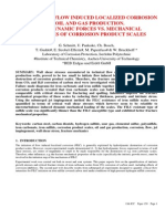 Initiation of Flow Induced Localized Corrosion in Oil and Gas Production