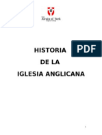 Historia de La Iglesia Anglicana