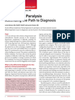 Descending Paralysis