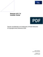 Norstar Meridian MICS 70 Installation Manual Nortel Programming Guide