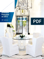 Industrie Hoteliere Francaise en 2012 PDF