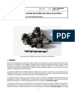 Escorias de Acería de Horno de Arco Electrico: Ficha Técnica