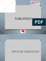 Tablayeso y Tablaroca