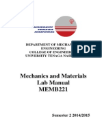 MEMB221 Lab Manual