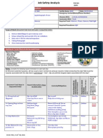 Job Safety Analysis Format