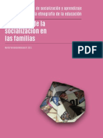 Etnografía de La Socialización en Familias