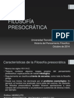 Filosofía Presocrática - Escuela Jónica