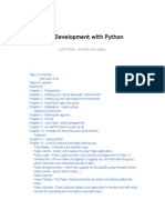 Web Development With Python and Flask