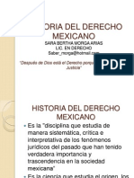 Historia Del Derecho Mexicano