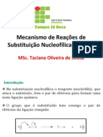 Substituição Nucleofílica Alifática