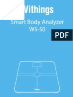 Withings Smart Body Analyzer WS-50 Quick Installation Guide