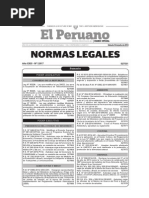 Ley #30230 Ley Que Establece Medidas Tributarias, Simplificacion de Procedimientos y Permisos para La Promocion y Dinamizacion de La Inversion El Pais PDF