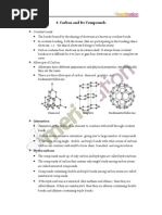 Carbon and Its Compounds