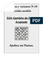 10 - D24 Gambito de Dama