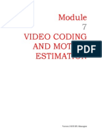 Video Coding and Motion Estimation: Version 2 ECE IIT, Kharagpur