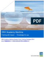 2012 DNV Academy GC Training Catalogue - tcm142-484160