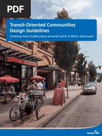 Transit Oriented Communities Design Guidelines