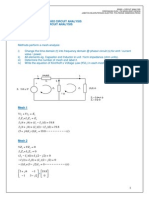 Mesh Analysis Notes