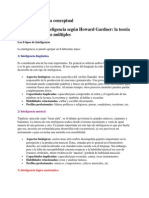 Mapa Conceptual - Inteligencias Multiples