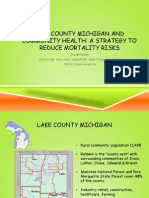 Lake County Michigan and Community Health