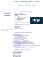 Beginning Molecular Biology Laboratory Manual-UMBC.2003 (Por Trisquelion)