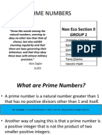 Prime Numbers