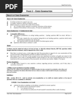 Topics 5 - 6 - Cross Examination