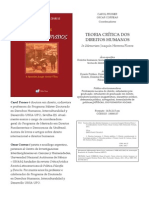 Teoria Crítica Dos Direitos Humanos: in Memoriam Joaquín Herrera Flores.