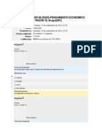 Quiz 1 Pensamiento Economico