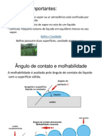 Físico-Química II Aula Fenômenos de Superfície II