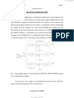 Time Division Multiplexing (TDM)