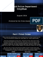 Pittsfield Aug. 2014 Police City Stat Report