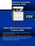 India National Curriculum Frame 2005