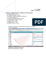 Analysis of Bridge 18 M Span Report