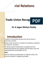 Trde Union Recognition