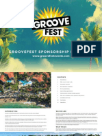 Groovefest Sponsorship Proposal