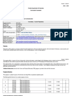 2014 - 2015 Florida Department of Education Curriculum Framework