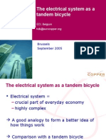 The Electricity System As A Tandem Bicycle