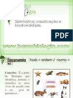 Sistematica Classificacao e Biodiversidade