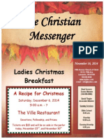 The Christian Messenger: Ladies Christmas Breakfast