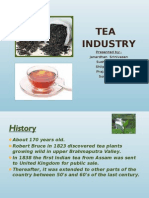 Project Report On Tea Industry