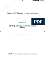 Unapcict Module 7: Ict Project Management Theory and Practice