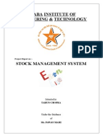 Stock Management System