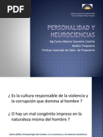 Personalidad y Neurociencias